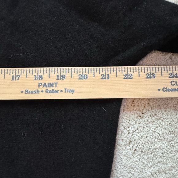 Anthropologie Midnight Off-the-Shoulder Sweater Cashmere Collection - Picture 6 of 7